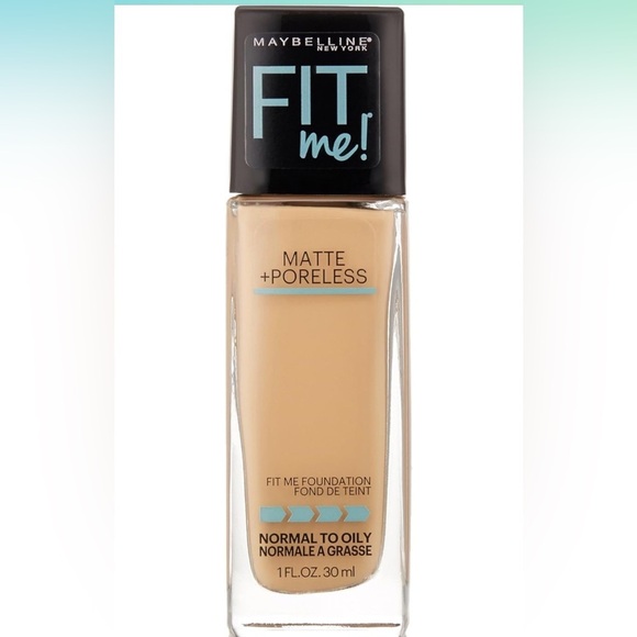 Maybelline Other - Maybelline Fit Me Matte + Liquid Foundation, 110 Porcelain, Oil-Free Foundation